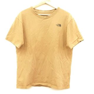 ザノースフェイス(THE NORTH FACE)のTHE NORTH FACE(ノースフェイス) 半袖Tシャツ サイズL メンズ - ライトブラウン クルーネック(Tシャツ/カットソー(半袖/袖なし))