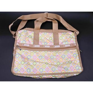 レスポートサック(LeSportsac)のレスポートサック 2WAY ショルダー 小花柄 ボストン バッグ ベージュ ■■ レディース(ショルダーバッグ)