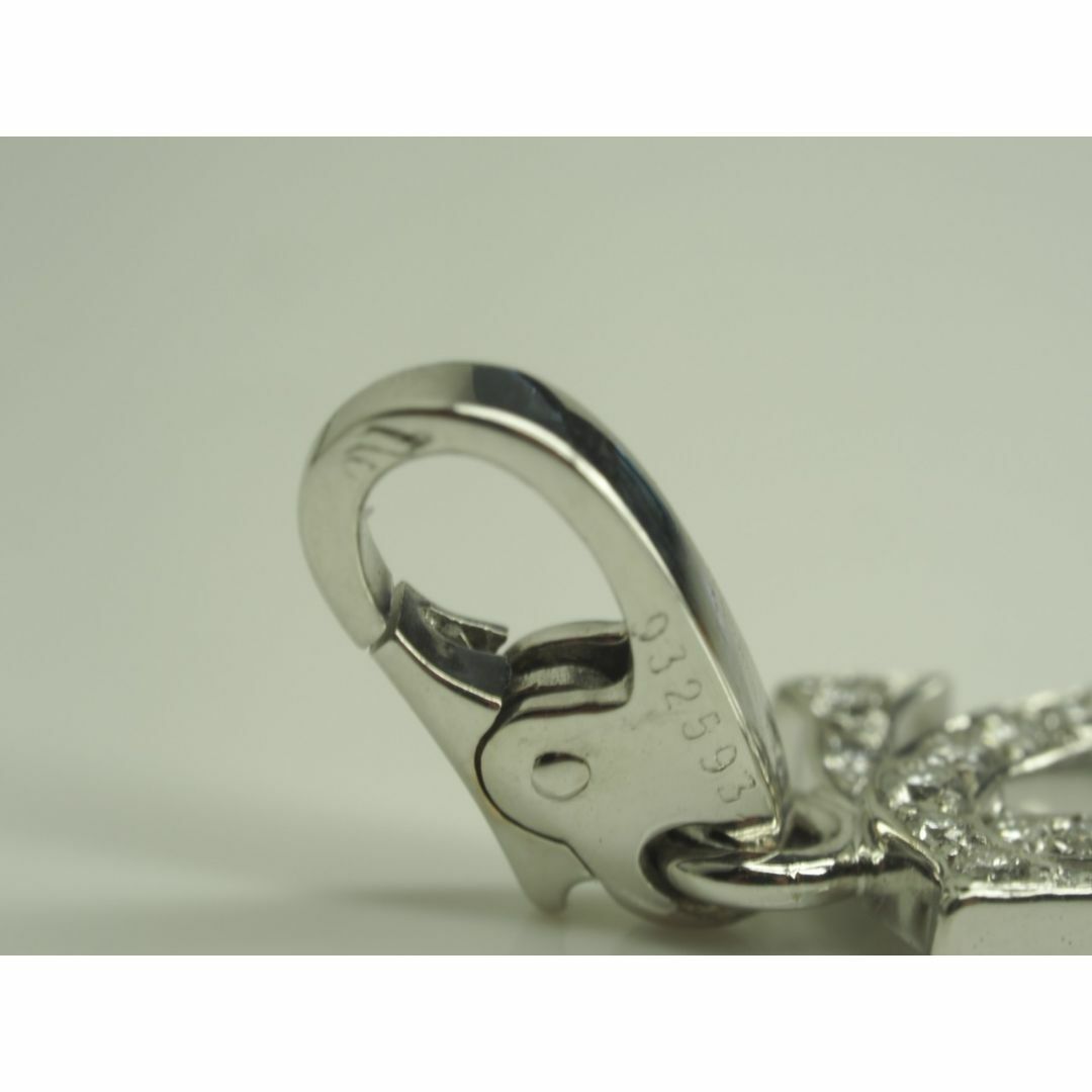 ◆Cartier カルティエ C2チャーム ダイヤモンド 750WG ◆Cartier カルティエ C2チャーム ダイヤモンド 750WG