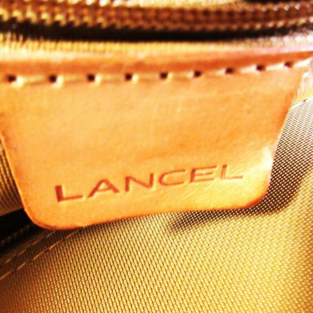 LANCEL(ランセル)のLANCEL(ランセル) ショルダーバッグ - ダークブラウン×ブラウン PVC(塩化ビニール)×コットン レディースのバッグ(ショルダーバッグ)の商品写真