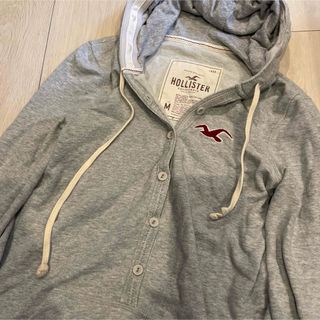 Hollister - ホリスター！二重素材。裏地ニットあたたかパーカーの通販 ...