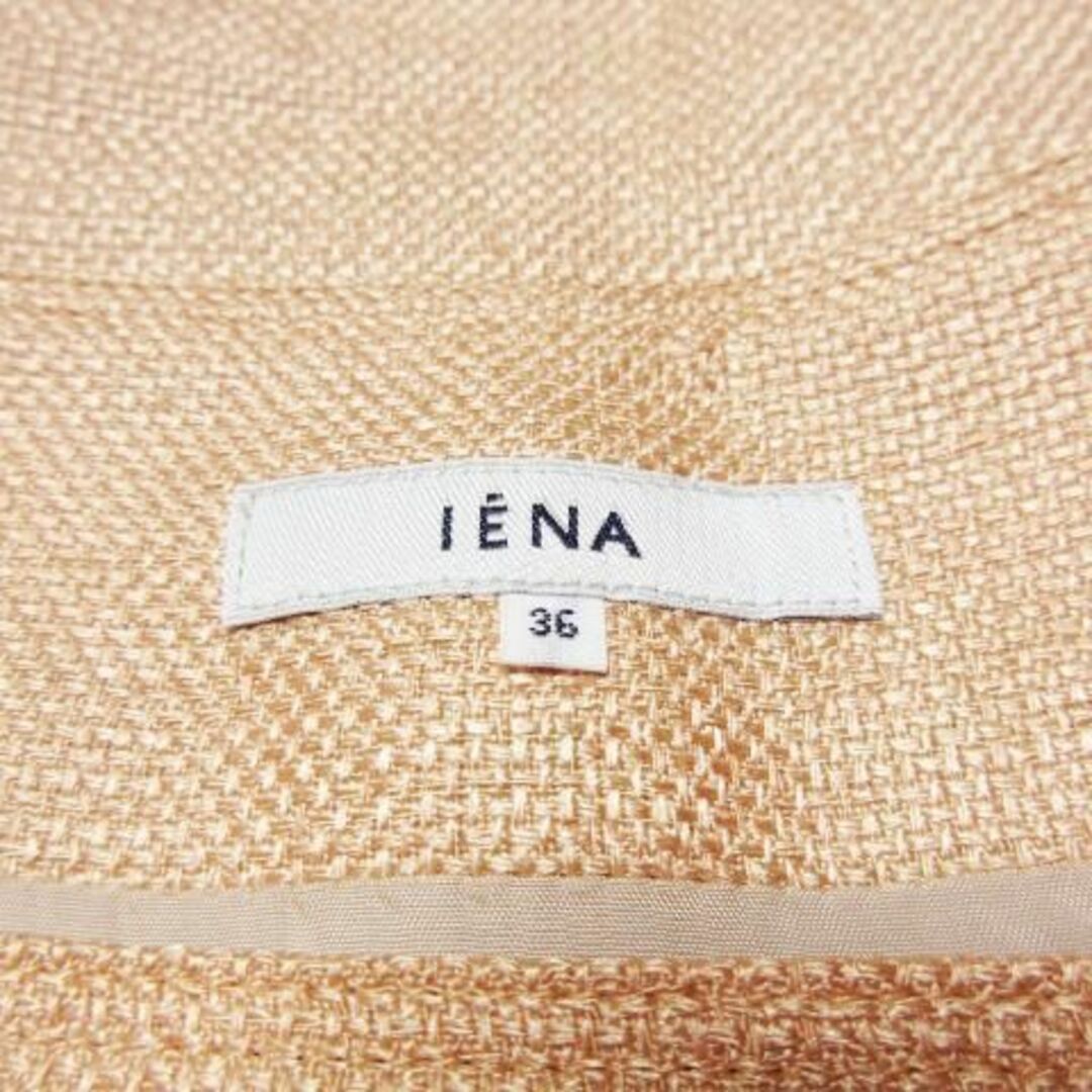 IENA(イエナ)のイエナ リネンライクプリペラタイトスカート 36 ピンク 230501CK5A レディースのスカート(ミニスカート)の商品写真