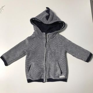 ザラキッズ(ZARA KIDS)のザラキッズ✴︎恐竜パーカー6-9ヶ月(カーディガン/ボレロ)