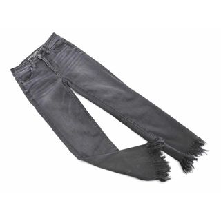 アメリカンイーグル(American Eagle)のAMERICAN EAGLE アメリカンイーグル ストレッチ スキニー デニムパンツ size30/黒 ■■ レディース(デニム/ジーンズ)