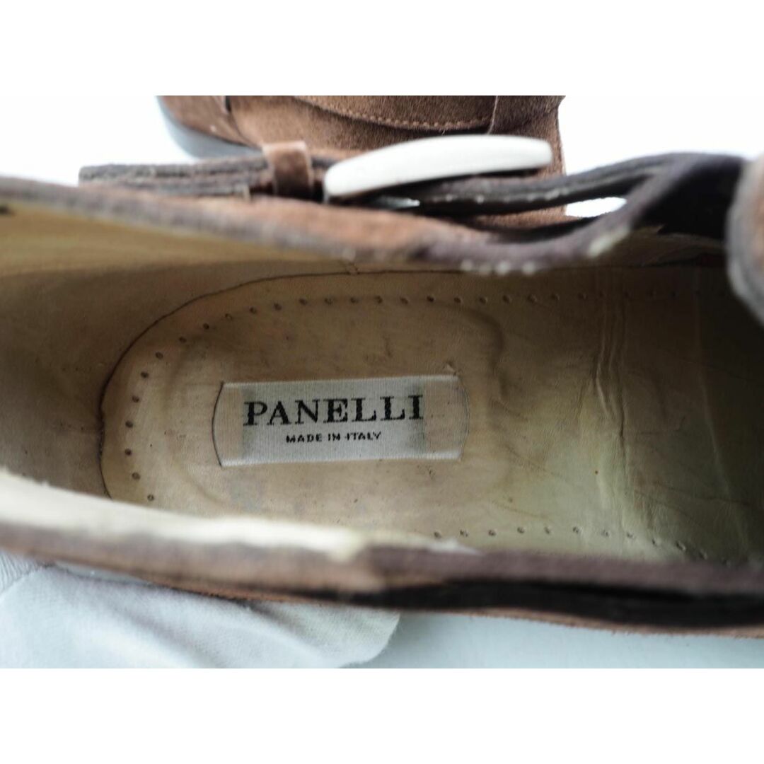 PANELLI パネリ スウェード シューズ size40（25ｃｍくらい）/茶 ◇■ メンズ メンズの靴/シューズ(その他)の商品写真