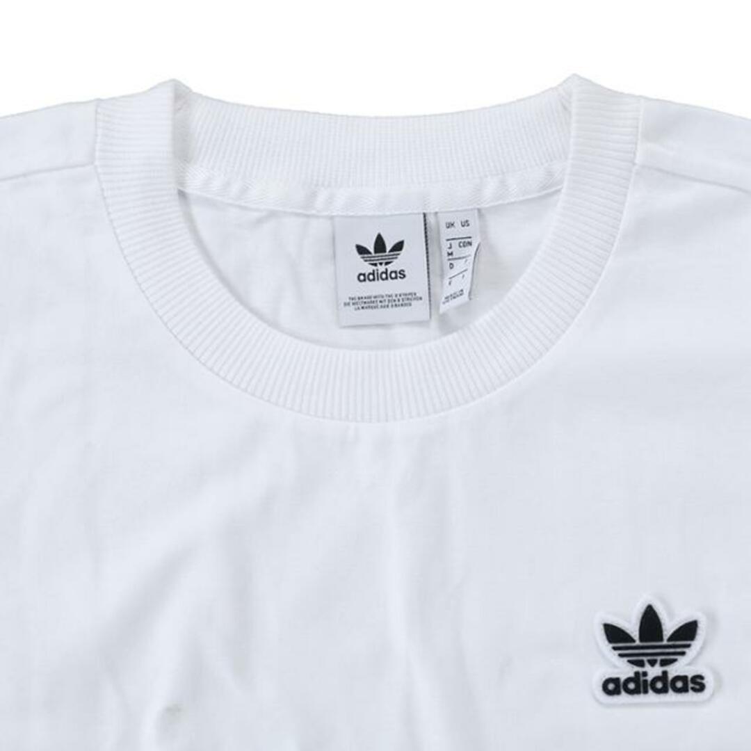 adidas(アディダス)のadidas アディダス TREFOIL DRESS トレフォイルドレス FL0051 レディース ワンピース ロングTシャツ 半袖 ホワイト 白 - レディースのトップス(Tシャツ(長袖/七分))の商品写真