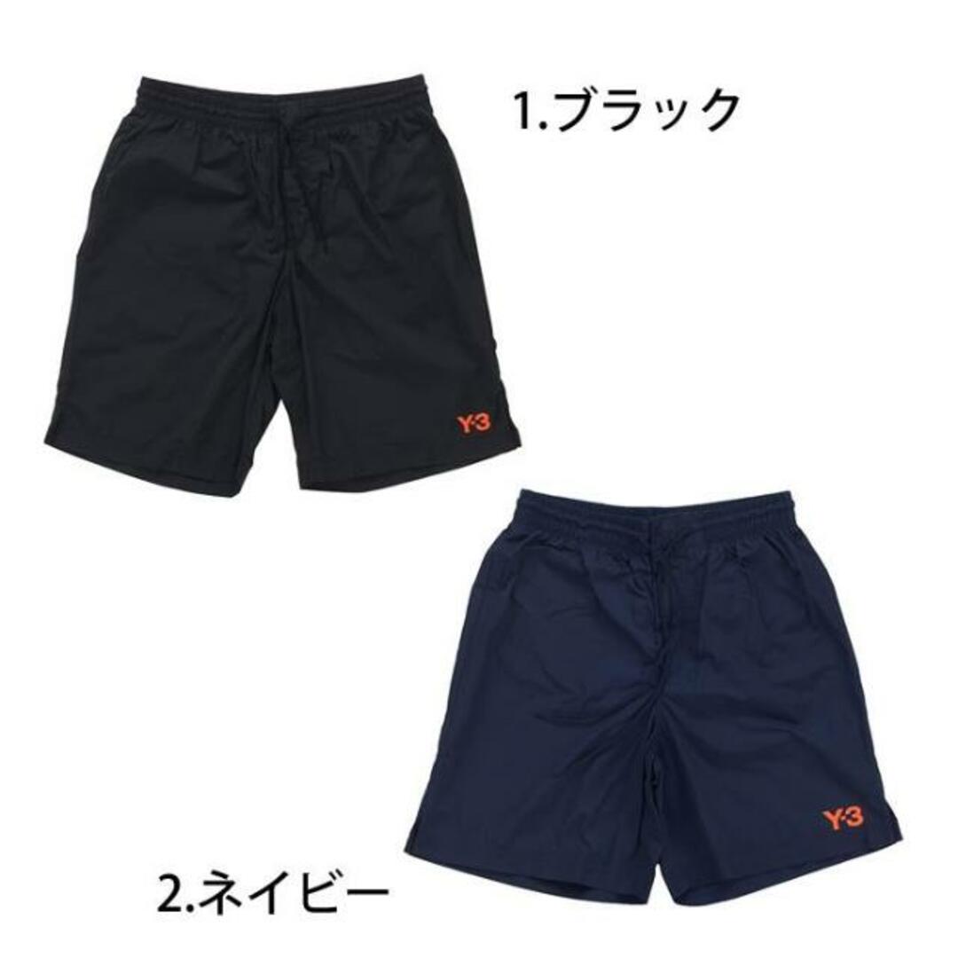 Y-3(ワイスリー)の【2色展開】adidas Y-3 アディダス ワイスリー M SWIM SL SHORTS FN5715 / FN5716 水着 スイムパンツ Yohji Yamamoto ヨウジヤマモト ブラック ネイビー 黒 1.ブラック メンズのパンツ(その他)の商品写真