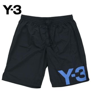 ワイスリー(Y-3)のadidas Y-3 アディダス ワイスリー M SWIM L SHORT FS4482 メンズ 水着 ショートパンツ Yohji Yamamoto ヨウジヤマモト ブラック 黒 -(その他)