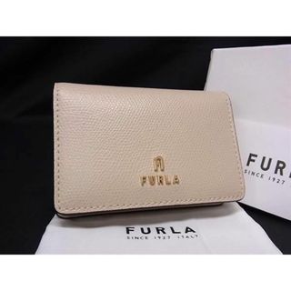 フルラ(Furla)の■新品■未使用■ FURLA フルラ CAMELIA レザー カードケース カード入れ 名刺入れ レディース ベージュ系 AV4636 (その他)