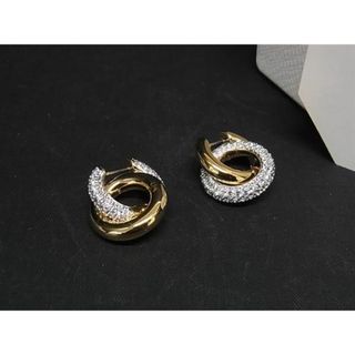 スワロフスキー(SWAROVSKI)の■新品■未使用■ SWAROVSKI スワロフスキー ラインストーン ピアス アクセサリー レディース ゴールド系 AU7805 (その他)