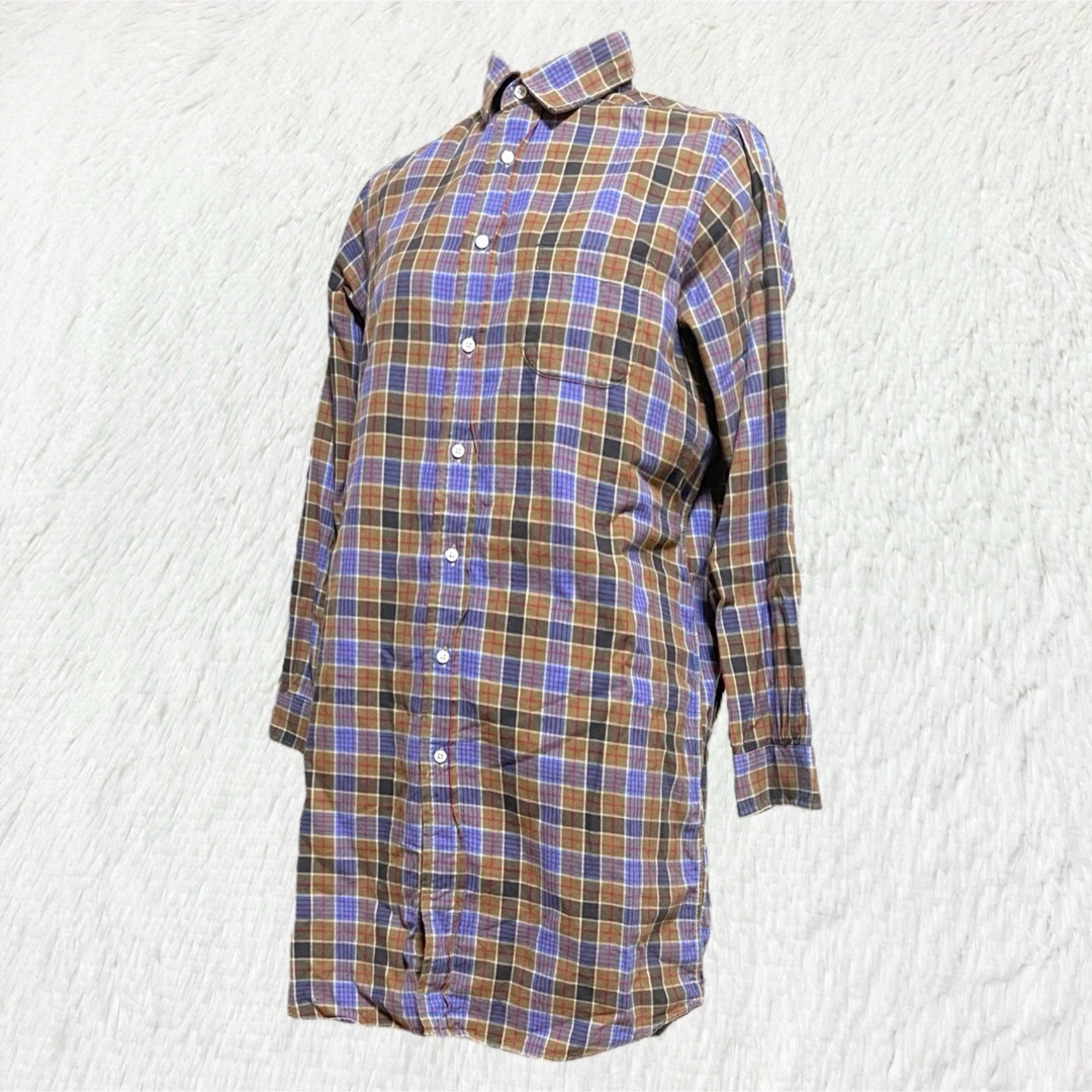 INDIVIDUALIZED SHIRTS(インディヴィジュアライズドシャツ)のINDIVIDUALIZED SHIRTS★USA製 チェック柄ワンピース レディースのワンピース(ひざ丈ワンピース)の商品写真