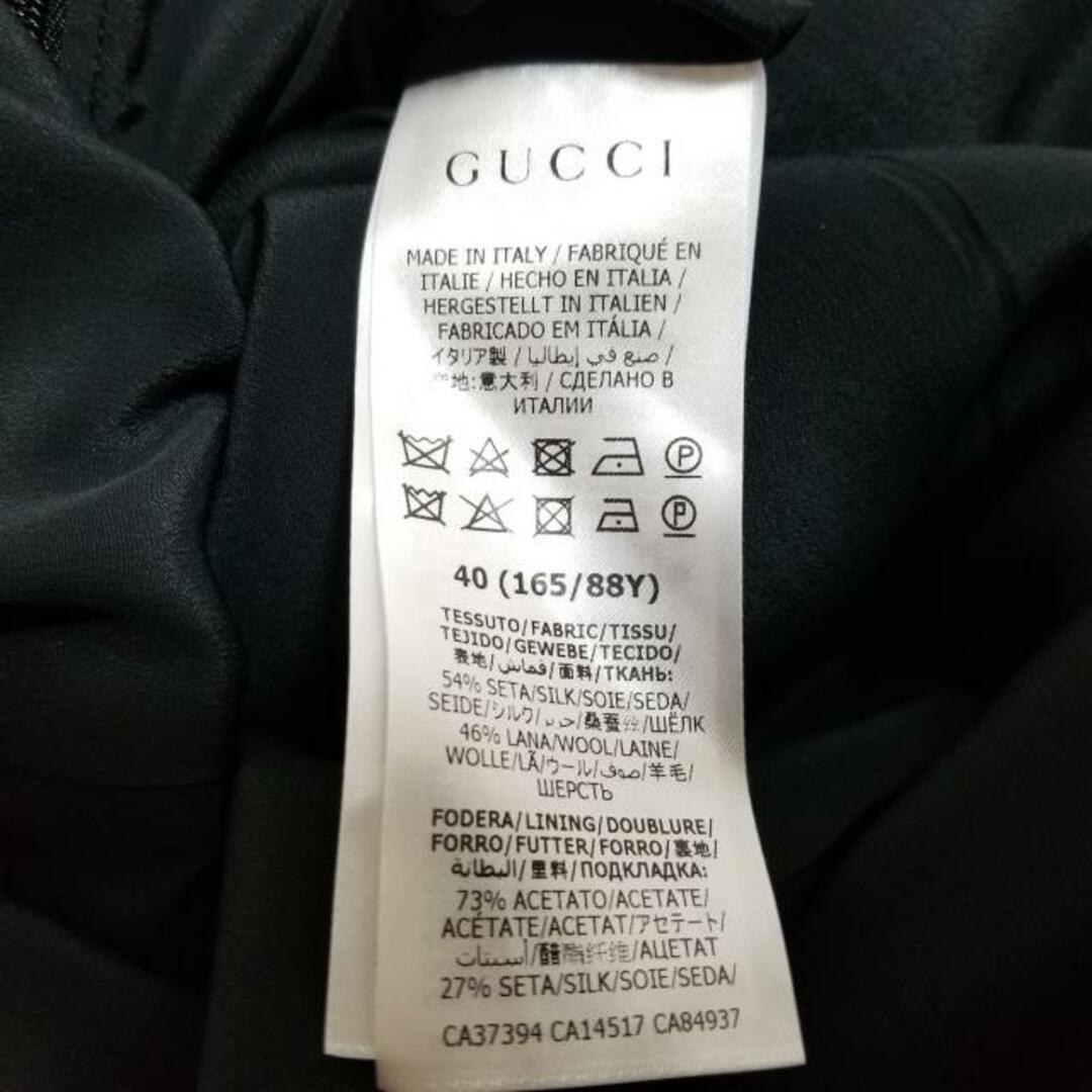 Gucci - GUCCI(グッチ) ワンピース サイズ40 M レディース美品
