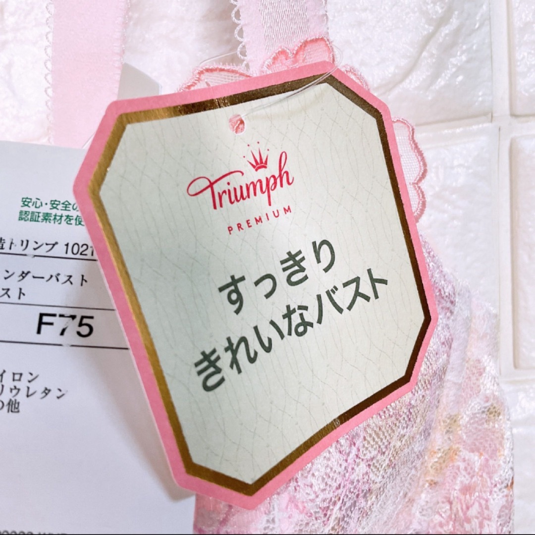 Triumph(トリンプ)のトリンプ　プレミアム　レッドレーベル0088 ブラジャー　F75 レディースの下着/アンダーウェア(ブラ)の商品写真