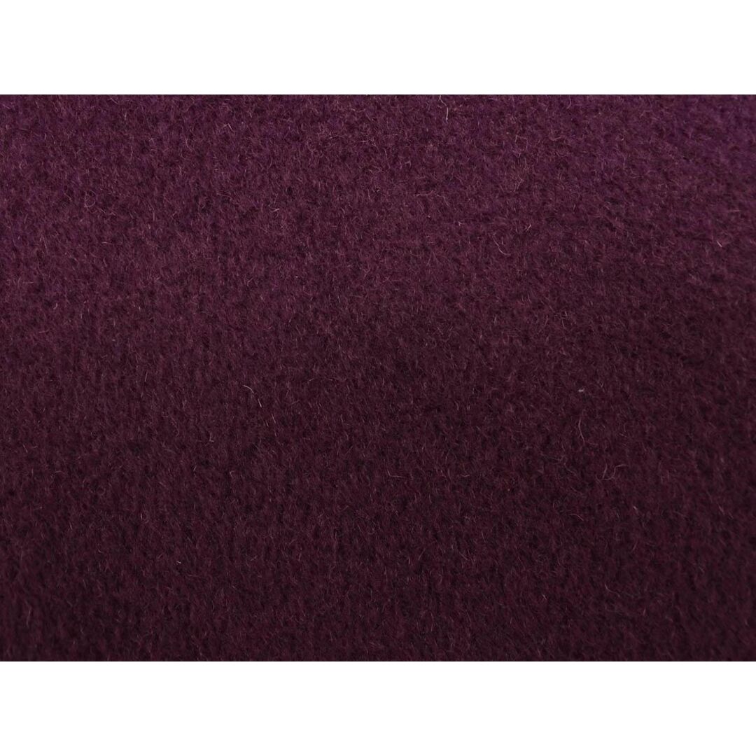 NATURAL BEAUTY BASIC(ナチュラルビューティーベーシック)のN. エヌ ナチュラルビューティーベーシック ウール混 Aライン 台形 スカート sizeM/紫 ◇■ レディース レディースのスカート(ミニスカート)の商品写真