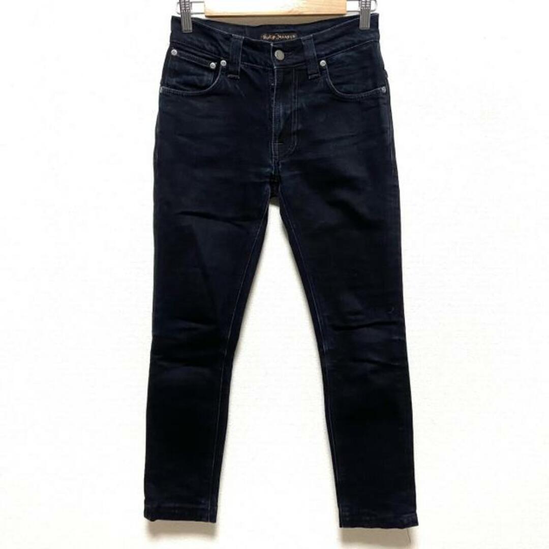 Nudie Jeans(ヌーディジーンズ)のNudieJeans(ヌーディージーンズ) ジーンズ サイズW26 L32 レディース - ダークネイビー フルレングス レディースのパンツ(デニム/ジーンズ)の商品写真