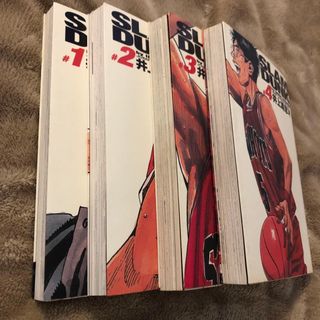 シュウエイシャ(集英社)の【その2】★スラムダンク★ＳＬＡＭ　ＤＵＮＫ★完全版★4冊セット★(少年漫画)