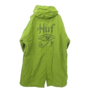 ハフ(HUF)のハフ 23AW フィールド パーカー ロング ジャケット フルジップ M 緑(マウンテンパーカー)