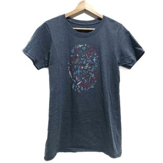 パタゴニア(patagonia)のPatagonia(パタゴニア) 半袖Tシャツ サイズS レディース - ブルーグレー×ライトブルー×マルチ クルーネック(Tシャツ(半袖/袖なし))