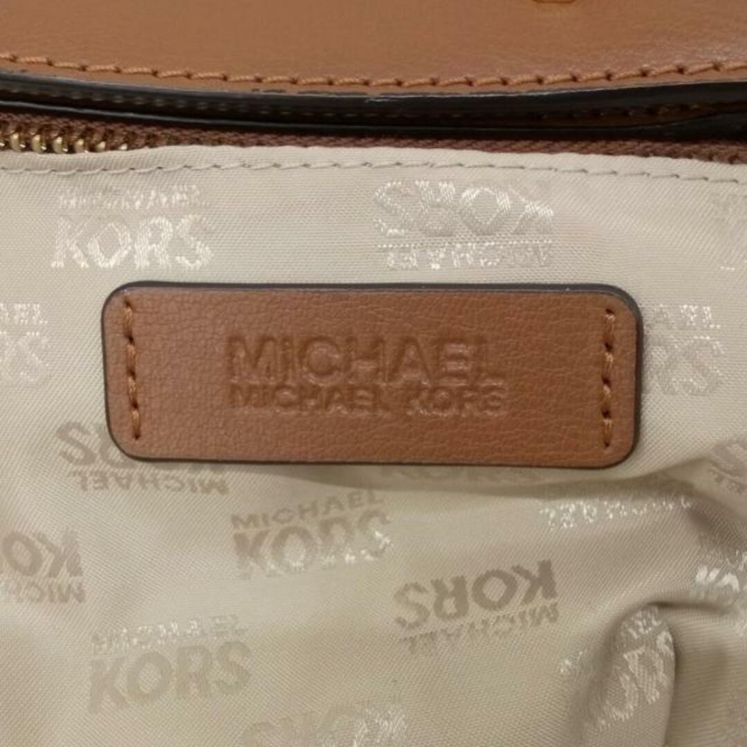 Michael Kors(マイケルコース)のMICHAEL KORS(マイケルコース) ハンドバッグ - ダークブラウン レザー レディースのバッグ(ハンドバッグ)の商品写真