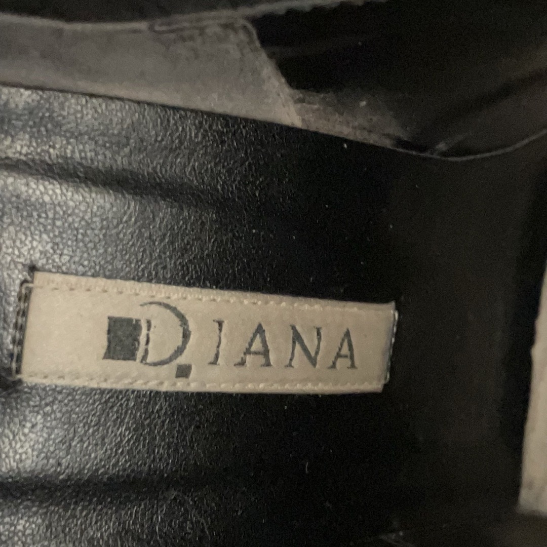 DIANA(ダイアナ)のDIANA ダイアナ レザーサイドゴアブーティ size 22.5cm レディースの靴/シューズ(ブーティ)の商品写真