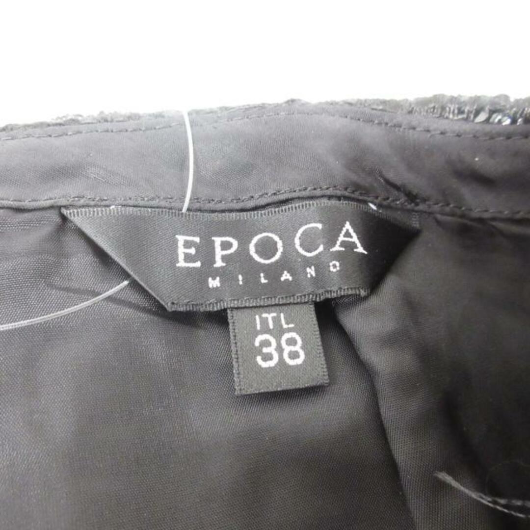 EPOCA(エポカ)のEPOCA(エポカ) スカート サイズ38 M レディース 黒×ネイビー スパンコール レディースのスカート(その他)の商品写真