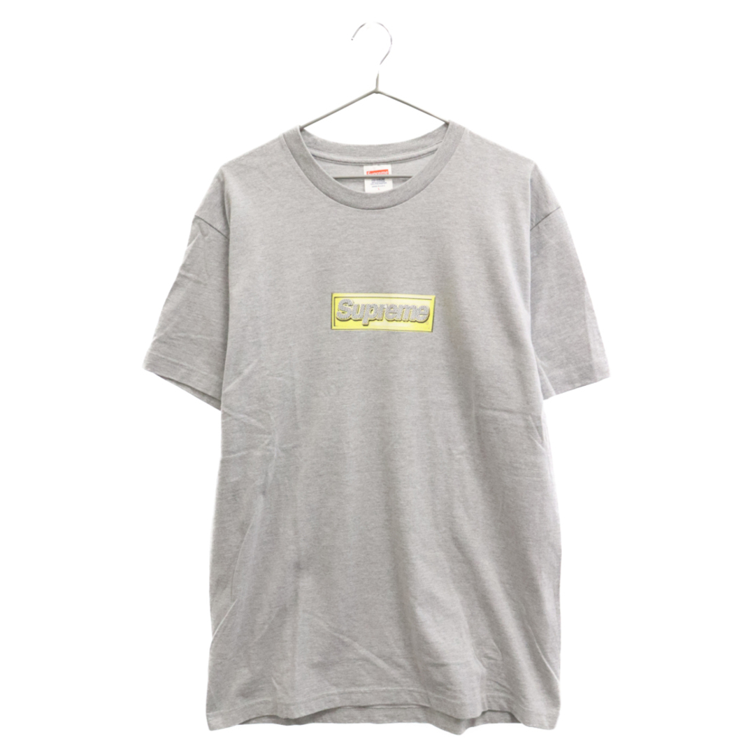 Supreme(シュプリーム)のSUPREME シュプリーム 13SS BLING BOX LOGO TEE ブリングボックスロゴTシャツ 半袖カットソー グレー メンズのトップス(Tシャツ/カットソー(半袖/袖なし))の商品写真