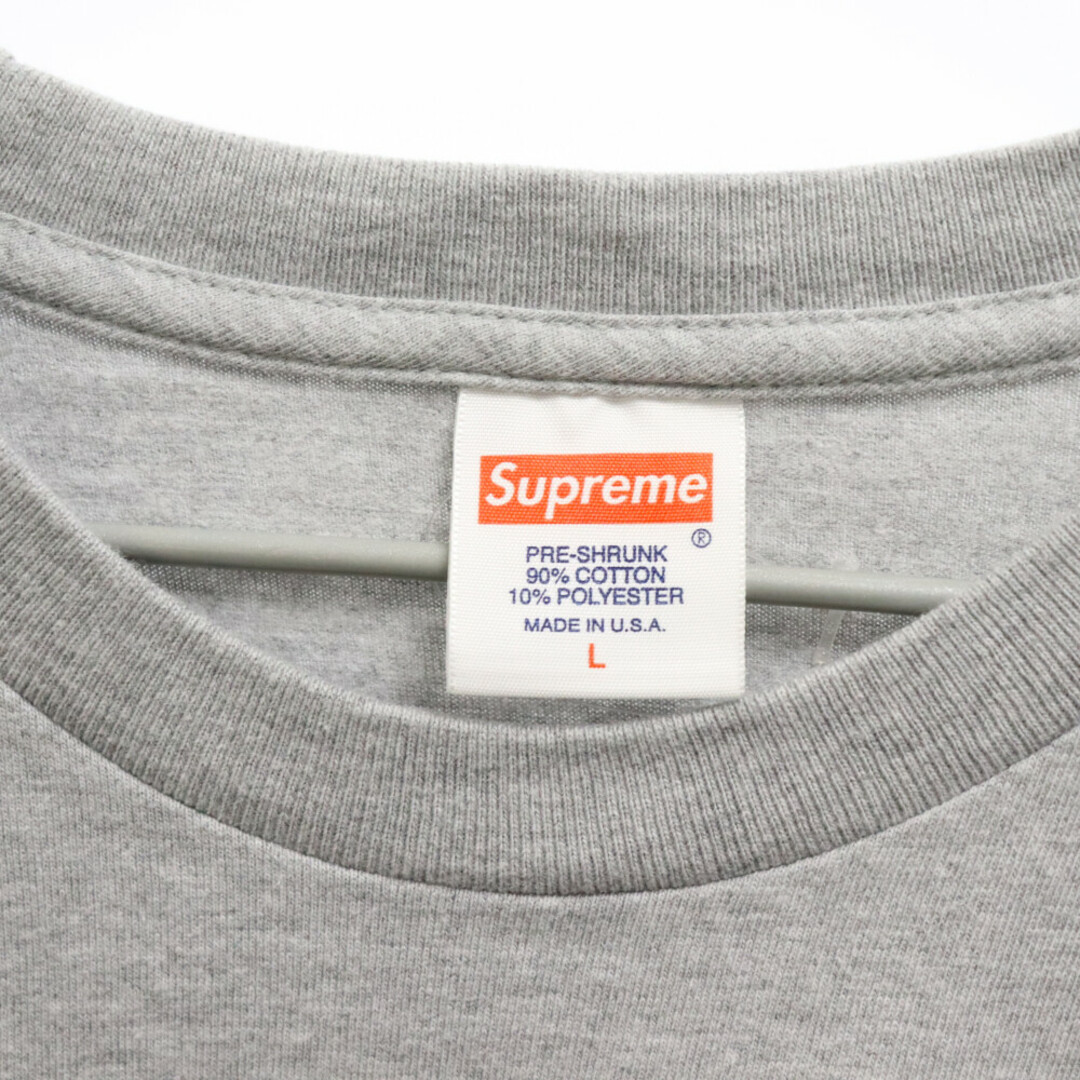 Supreme(シュプリーム)のSUPREME シュプリーム 13SS BLING BOX LOGO TEE ブリングボックスロゴTシャツ 半袖カットソー グレー メンズのトップス(Tシャツ/カットソー(半袖/袖なし))の商品写真