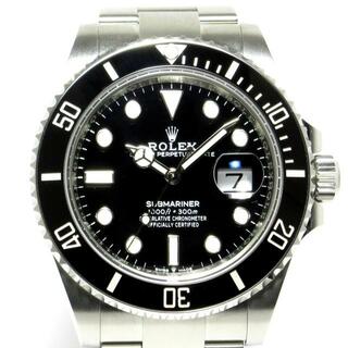 ROLEX - ROLEX(ロレックス) 腕時計美品  サブマリーナデイト 126610LN メンズ SS/ランダムルーレット/13コマ(フルコマ)/2022.05 黒