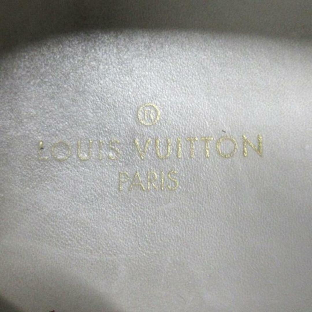 LOUIS VUITTON(ルイヴィトン)のLOUIS VUITTON(ルイヴィトン) スニーカー 6 1/2 メンズ ルクセンブルク・ライン・スニーカー 白×パープル レザー×化学繊維 メンズの靴/シューズ(スニーカー)の商品写真