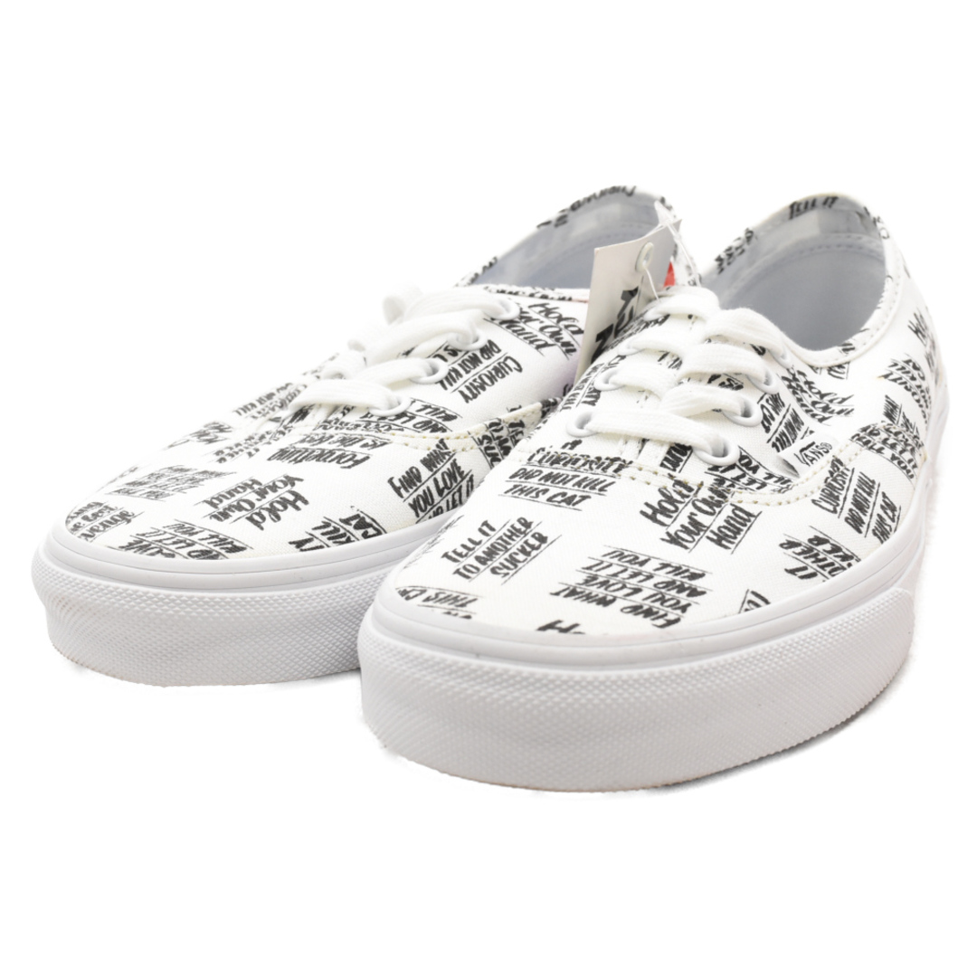 VANS(ヴァンズ)のVANS ヴァンズ 16SS×BARON VON FANCY バロン フォン ファンシー ローカットスニーカー ホワイト US5.5/23.5cm VN0003B9I9Y メンズの靴/シューズ(スニーカー)の商品写真