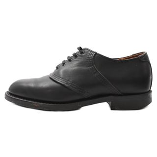 REDWING - RED WING レッド ウイング 9089 Mil-1 Saddle Oxford ミル ワンサドル オックスフォード レザーシューズ プレーントゥ ローカットブーツ ブラック US6 1/2