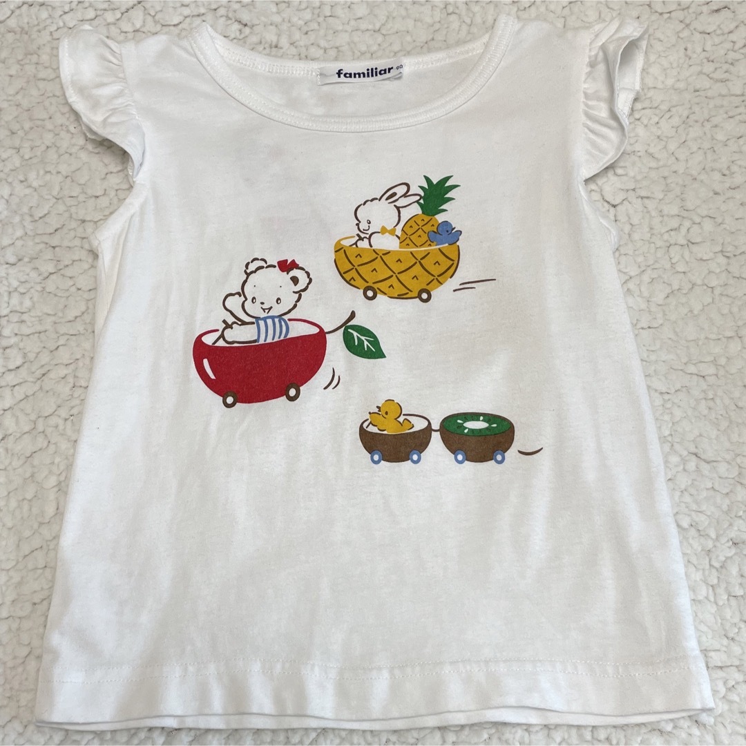 familiar(ファミリア)のファミリア　コムサ　Tシャツ キッズ/ベビー/マタニティのキッズ服女の子用(90cm~)(Tシャツ/カットソー)の商品写真