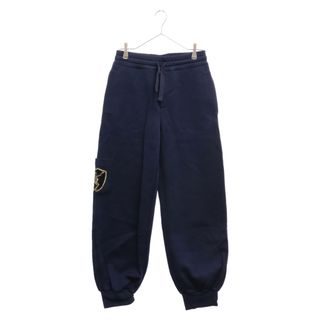 アレキサンダーマックイーン(Alexander McQueen)のAlexander McQueen アレキサンダーマックイーン Skull Patch Sweat Pant スカルワッペン スウェットパンツ ネイビー 520260(その他)