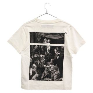 オフホワイト(OFF-WHITE)のOFF-WHITE オフホワイト 20SS CARAVAGGIO ARROWS S/S TEE バックプリント半袖Tシャツ ホワイト OMAA027S20185005(Tシャツ/カットソー(半袖/袖なし))