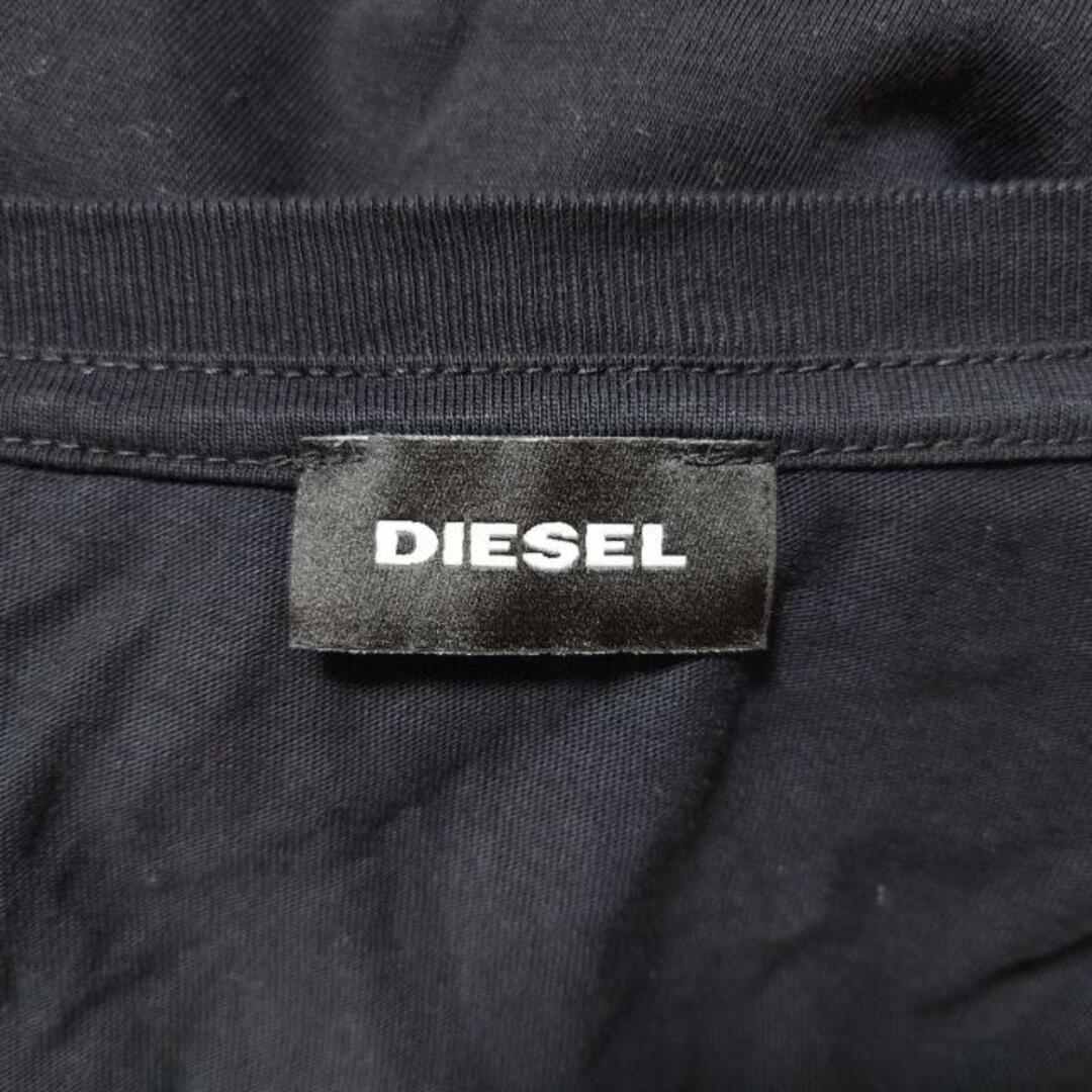 DIESEL(ディーゼル)のDIESEL(ディーゼル) 長袖Tシャツ サイズS - 00SD42 黒×レッド×グリーン ロンT/Sサイズ レディースのトップス(Tシャツ(長袖/七分))の商品写真