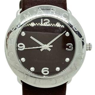 マークジェイコブス(MARC JACOBS)のMARC JACOBS(マークジェイコブス) 腕時計 - MBM1139 レディース ブラウン(腕時計)