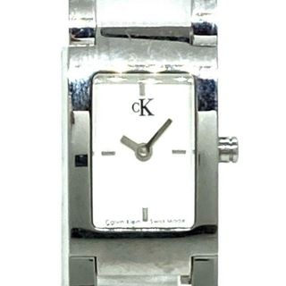 カルバンクライン(Calvin Klein)のCalvinKlein(カルバンクライン) 腕時計 - K4211 レディース 白(腕時計)