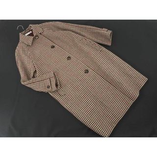 ユニクロ(UNIQLO)のUNIQLO JW ANDERSON ユニクロ JWアンダーソン ウール混 ギンガムチェック ステンカラー コート sizeS/赤ｘ黒ｘ茶 ◆■ レディース(その他)