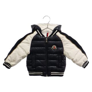 モンクレール(MONCLER)のMONCLER モンクレール BUKET GIUBBOTTO フード付きダウンジャケット ネイビー キッズ G29511A55820(ダウンジャケット)