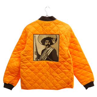 シュプリーム(Supreme)のSUPREME シュプリーム 17SS Zapata Quilted Work Jacket ザパタ キルティング ワークジャケット オレンジ(フライトジャケット)