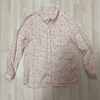 ザラ(ZARA)のZara長袖シャツ128サイズ(ブラウス)