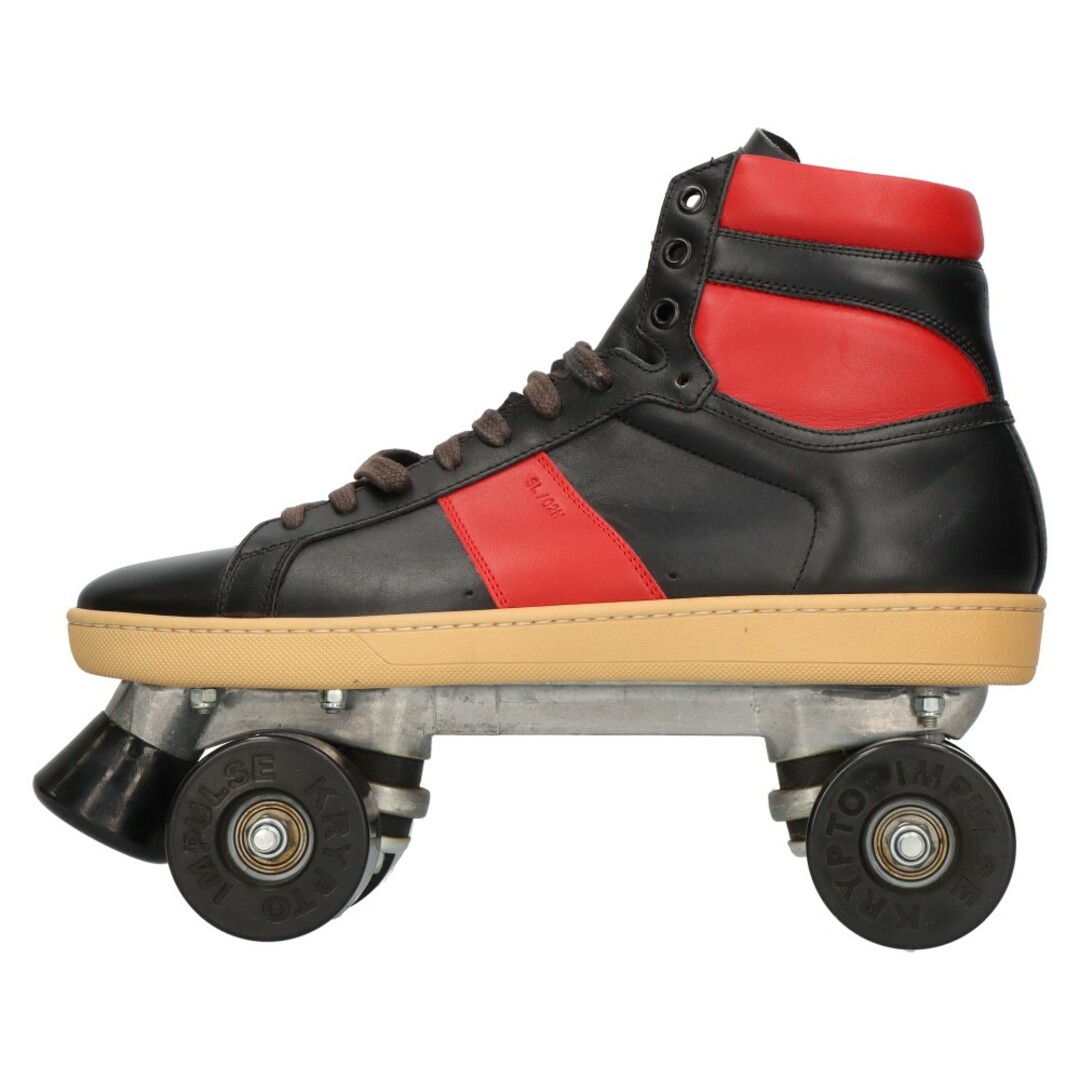 Saint Laurent(サンローラン)のSAINT LAURENT PARIS サンローランパリ 世界100足限定 ROLLER SKATE SNEAKERS ローラースケートシューズ ハイカットスニーカー ブラック/レッド メンズの靴/シューズ(スニーカー)の商品写真