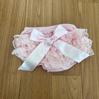 Ruffle Butts レース　パンツ　リボン　可愛い　赤ちゃん　(パンツ)