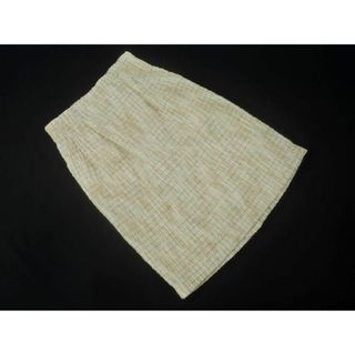 ロペピクニック(Rope' Picnic)のRope Picnic ロペピクニック ツイード タイト スカート size38/ベージュ ◇■ レディース(ひざ丈スカート)