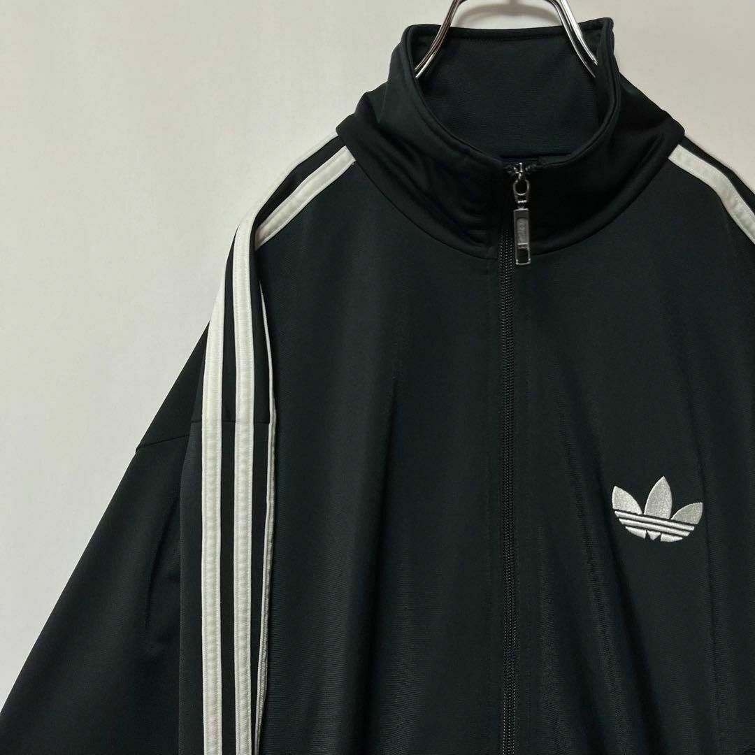 adidas(アディダス)のアディダス　オリジナル　トラックジャケット　トレフォイルロゴ　ジャージ　Lサイズ メンズのトップス(ジャージ)の商品写真