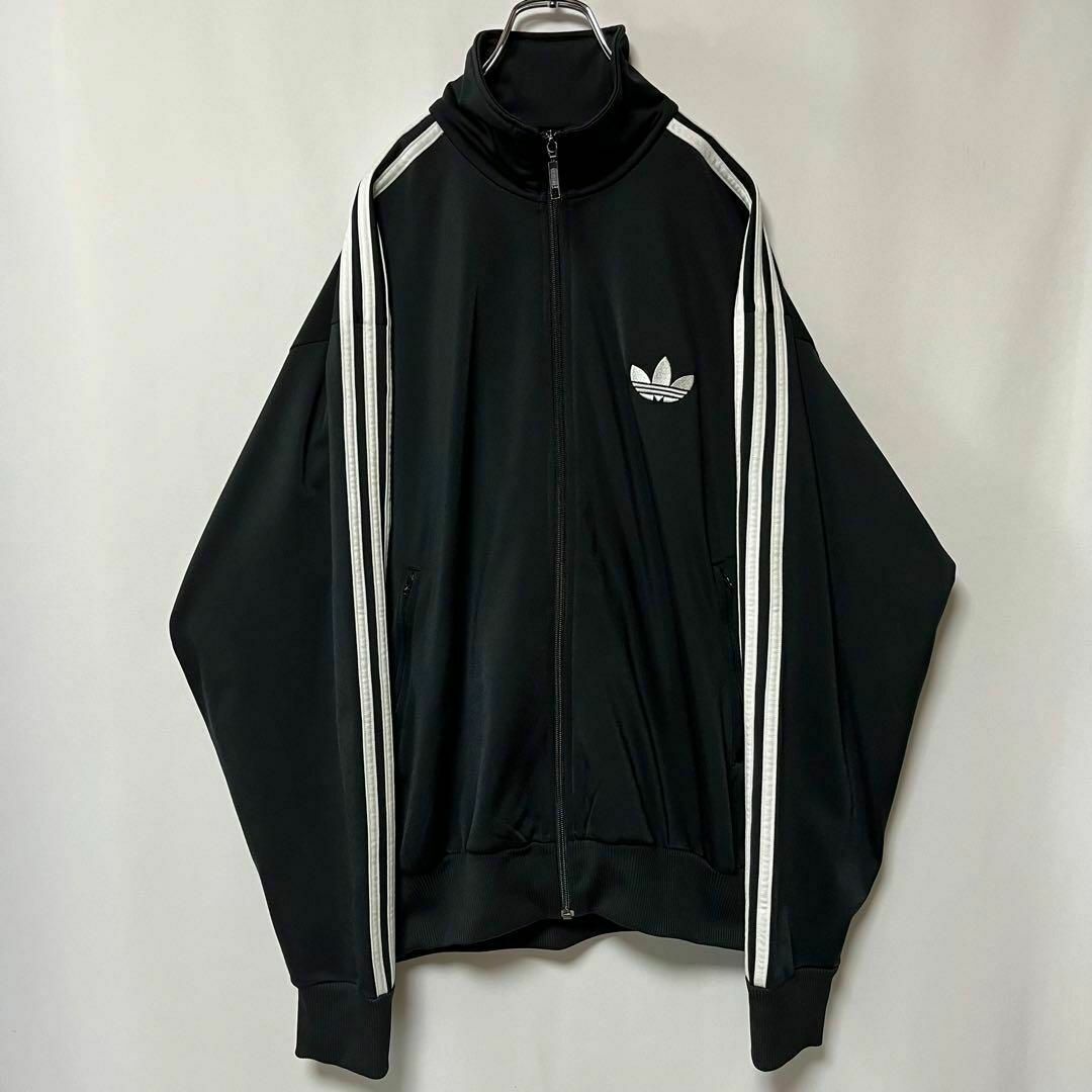 adidas(アディダス)のアディダス　オリジナル　トラックジャケット　トレフォイルロゴ　ジャージ　Lサイズ メンズのトップス(ジャージ)の商品写真