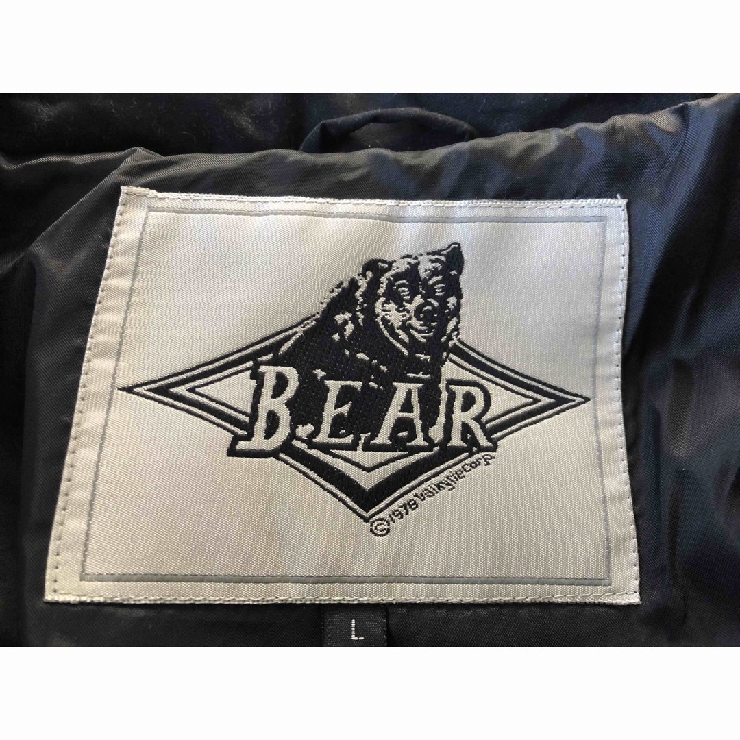 Bear USA(ベアー)の美品　BEAR ダウンコート　ダウンジャンパー　Ｌサイズ　ベアー メンズのジャケット/アウター(ダウンジャケット)の商品写真