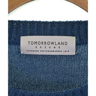 トゥモローランド(TOMORROWLAND)のTOMORROWLAND トゥモローランド ニット・セーター L 青 【古着】【中古】(ニット/セーター)