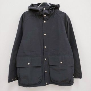 YAECA 14454 ERGONOMIC CLOTH HOOD SHIRTS 60/40クロスフードシャツ XS マウンテンパーカー ネイビー メンズ ヤエカ【中古】4-0202M♪