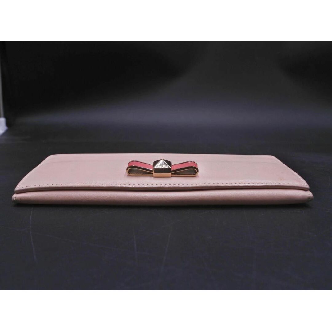 Furla(フルラ)のFURLA フルラ フラップ リボン 長 財布 ピンク ■■ レディース レディースのファッション小物(財布)の商品写真